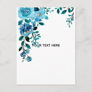Skapa Din Egen Blomster Vykort