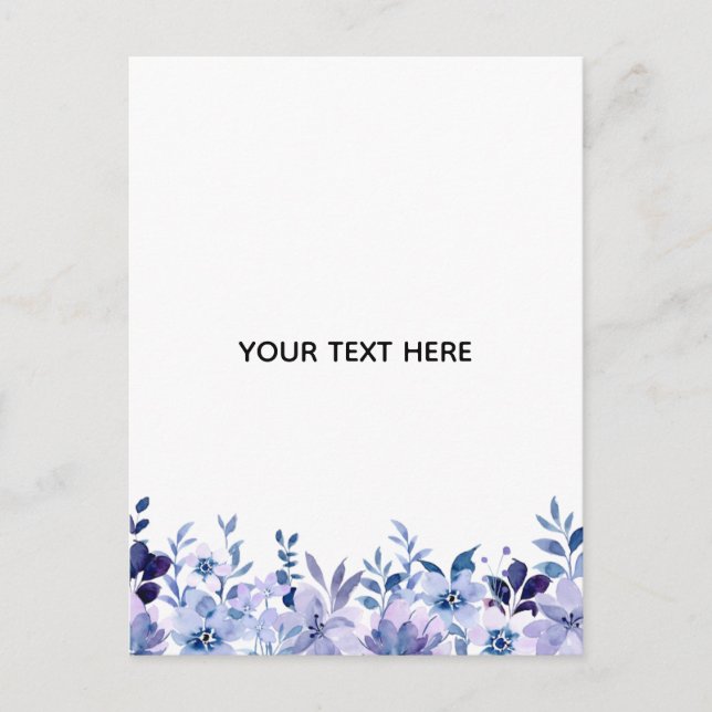 Skapa din egen blomster vykort (Framsida)