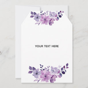 Skapa Din Egen Blomsterbukett Tack Kort