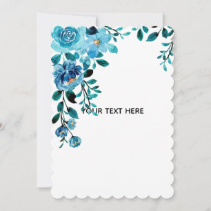 Skapa Din Egen Blomsterbukett Tack Kort