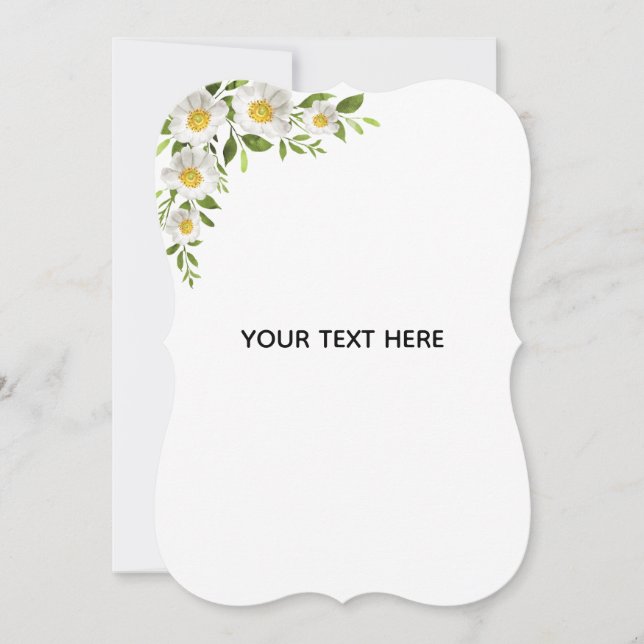 Skapa din egen blomsterkant spara datumet (Framsida)