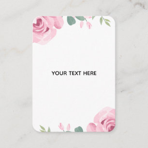 Skapa din egen blomsterkant tilläggskort