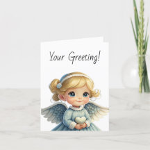 Skapa din egen Blonde Blue Angel-jul