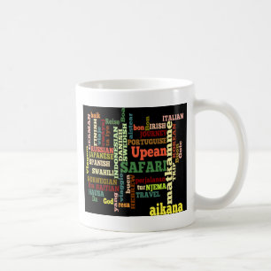 Skapa din egen boon Italienska japanska japanska r Kaffemugg