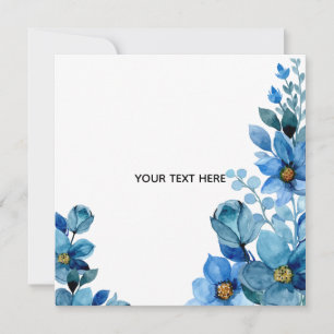 Skapa Din Egen Botaniska Design Inbjudningar