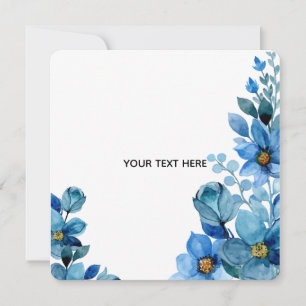 Skapa din egen botaniska design inbjudningar