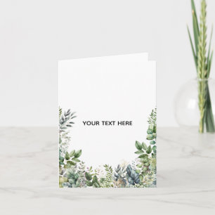 Skapa din egen botaniska design kort