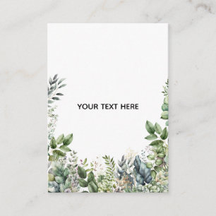 Skapa din egen botaniska design tilläggskort