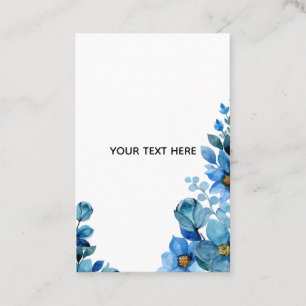 Skapa Din Egen Botaniska Design Visitkort