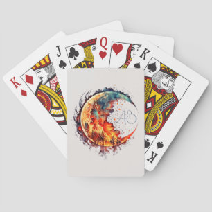 Skapa din egen brand Måne Casinokort