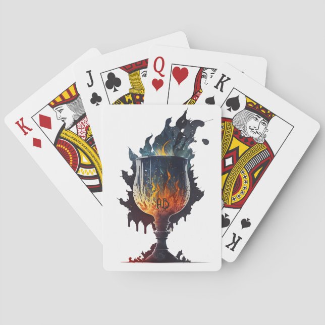 Skapa din egen brandkår casinokort (Baksidan)