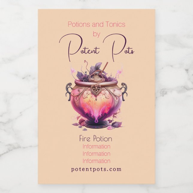 Skapa din egen brandskyddsmatur mat etikett (Singel etikett)