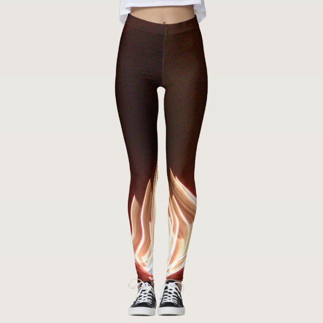 Skapa din egen bränning med passionsunderbar söt leggings (Framsida)