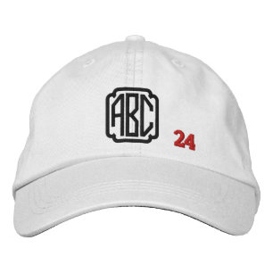 Skapa din egen broderade Anpassningsbar monogram V Broderad Keps
