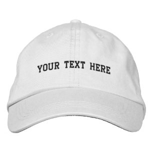 Skapa din egen broderade hatt broderad keps