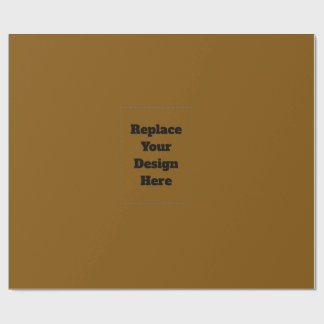 Skapa din egen Brun Presentpapper