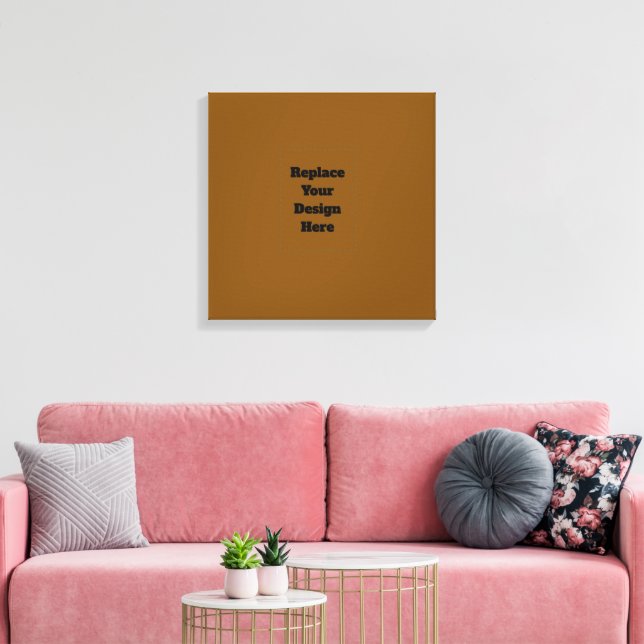 Skapa din egen bruna canvastryck (Insitu (Vardagsrum))