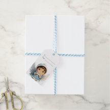 Skapa Din Egen Brunett Pojke Blå Ängel Jul