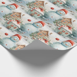 Skapa din egen by Giant Snögubbe Presentpapper