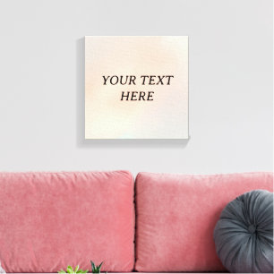 Skapa Din Egen Canvas – Minimalistisk Pastelldesig