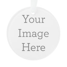 Skapa din egen cirkel akryl- prydnadsföremål