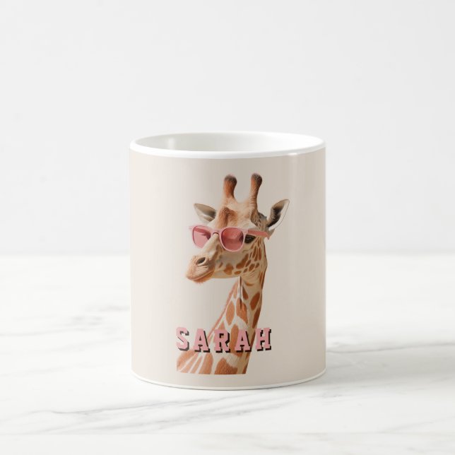 Skapa Din Egen Citat Anpassad Giraff Kaffemugg (Center)