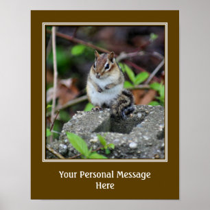Skapa Din Egen Citat Chipmunk Poster