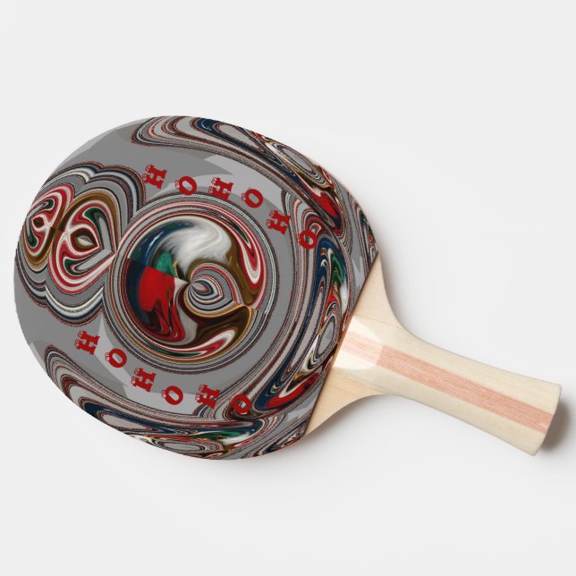 Skapa din egen Cute Nice och vackra julkonst Pingisracket (Sidan)