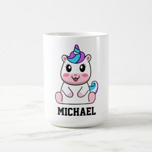 Skapa din egen Cute Unicorn Namn Kaffemugg