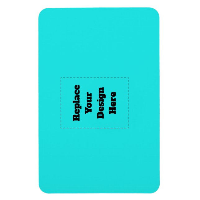 Skapa din egen cyan magnet (Vertikal)