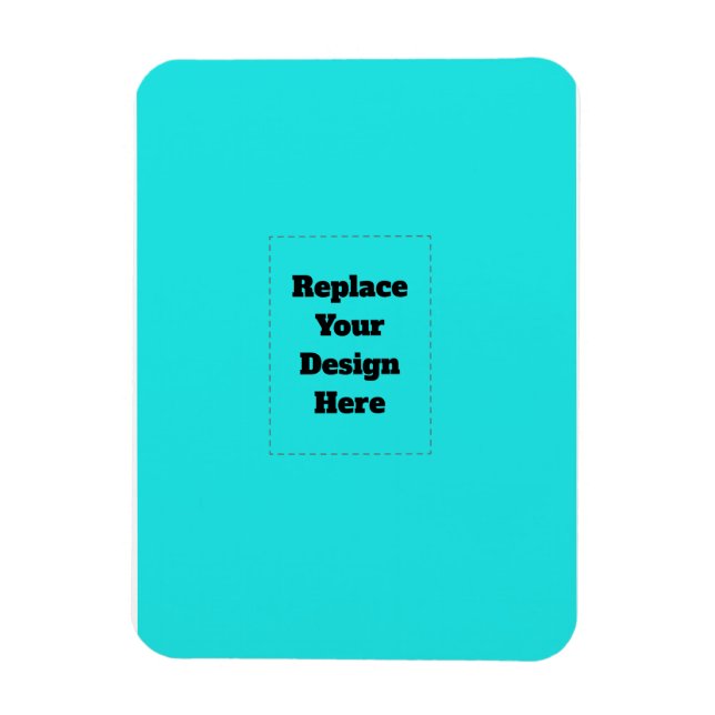 Skapa din egen cyan magnet (Vertikal)
