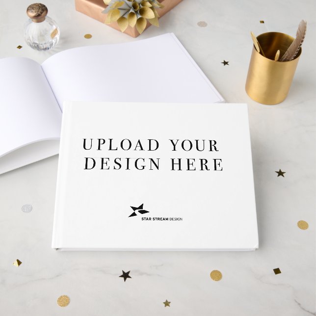 Skapa din egen design gästböcker (Framsida Öppen)