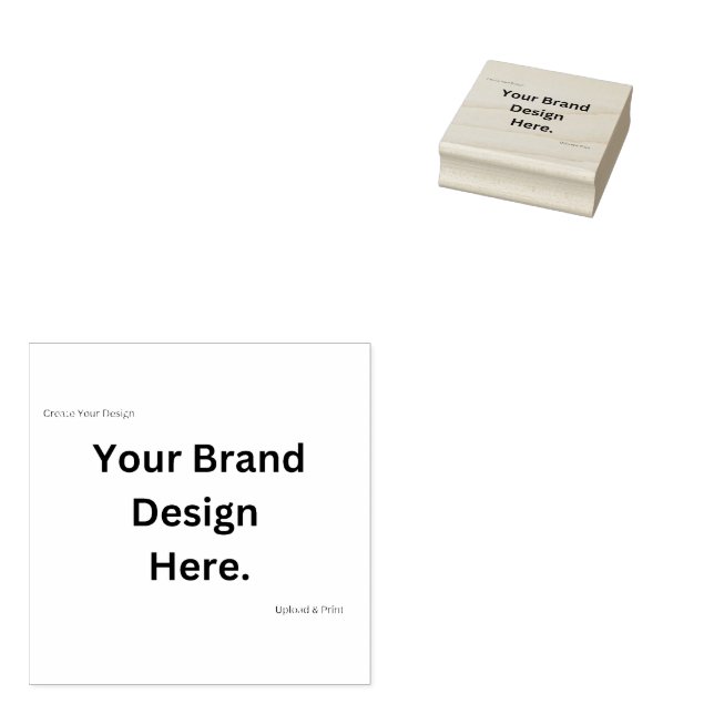 Skapa din egen design och beställning av träkonst  stämpel (Stämplad)