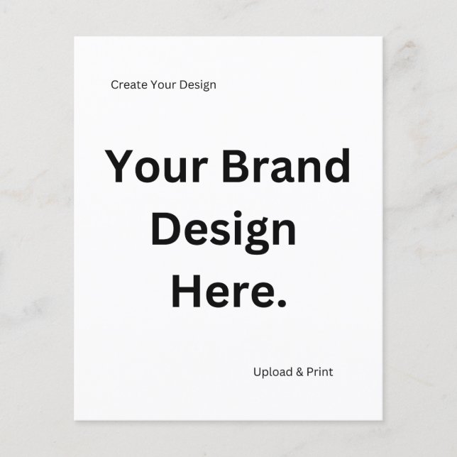 Skapa din egen design och skriv ut pappersark (Framsida)