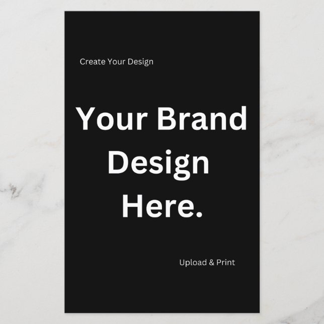 Skapa din egen design och skriv ut pappersark (Framsida)