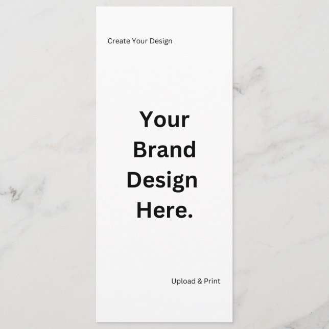 Skapa din egen design och skriv ut platt meny (Framsida)