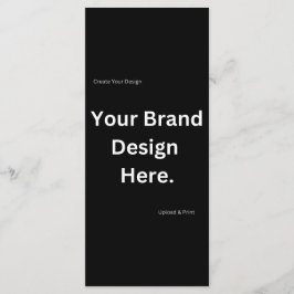 Skapa din egen design och skriv ut platt menymall meny