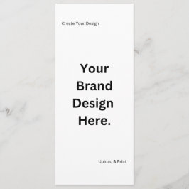 Skapa din egen design och skriv ut platt menymeny meny