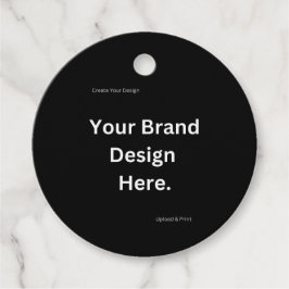 Skapa din egen design och skriv ut presentkortseti gåvor etiketter