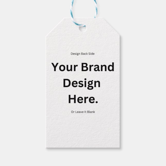 Skapa din egen design och skriv ut presentkortseti presentetikett (Framsidan)