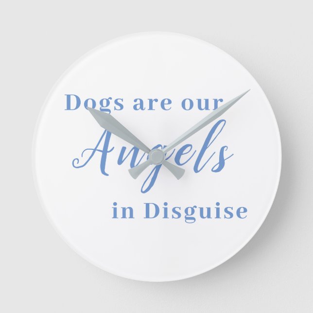 Skapa din egen design på den här låset för akrylvä rund klocka (Framsida)