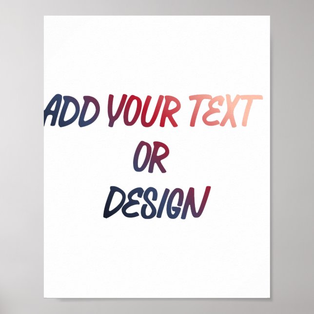 Skapa din egen design poster (Framsidan)