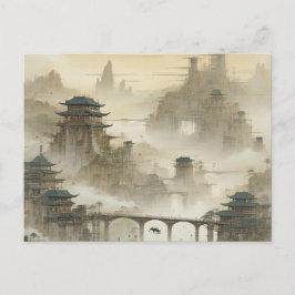 Skapa din egen design Vintage anpassad bild Vykort