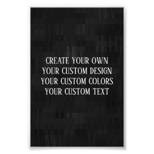 Skapa din egen - din Anpassad design Fototryck
