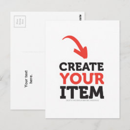 SKAPA-DIN-EGEN DIY Anpassa gör-det-själv ladda upp Vykort