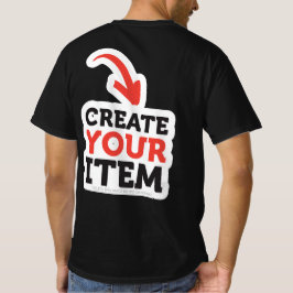 SKAPA-DIN-EGEN DIY Anpassad överför din egen logot T Shirt