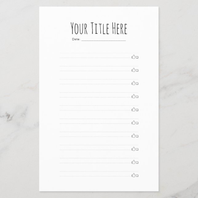 SKAPA DIN EGEN DIY-Anpassningsbar ladda upp din de Flygblad (Framsidan)