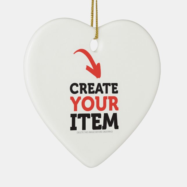 SKAPA DIN EGEN DIY-Anpassningsbar ladda upp din de Julgransprydnad Keramik (Höger)