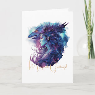 Skapa din egen Dragon-gudinna Kort