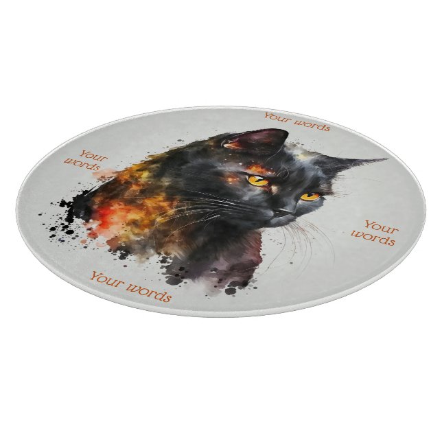 Skapa Din Egen Eldig Svart Katt (Hörn)